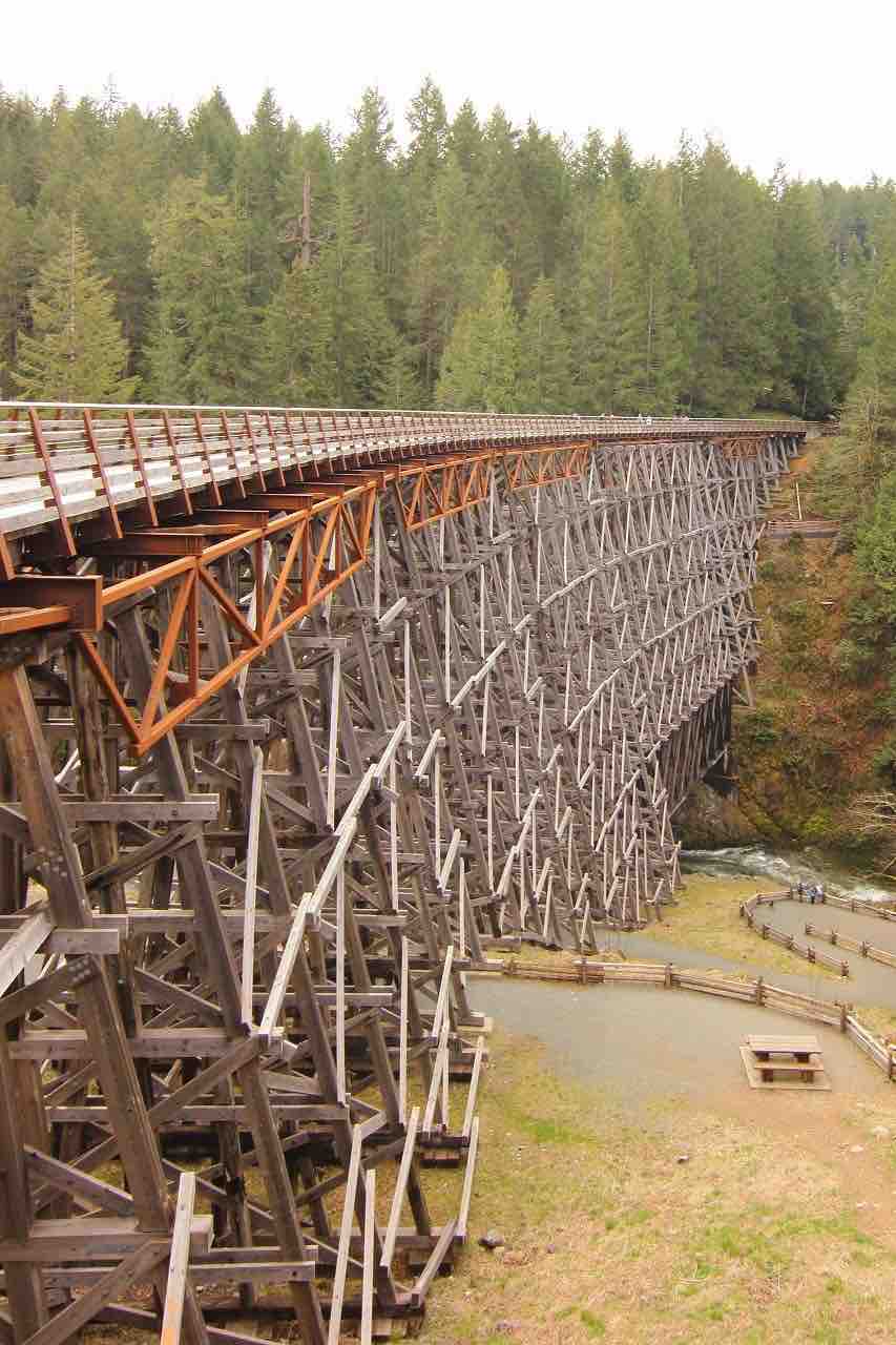 バンクーバー島〜Kinsol Trestle〜